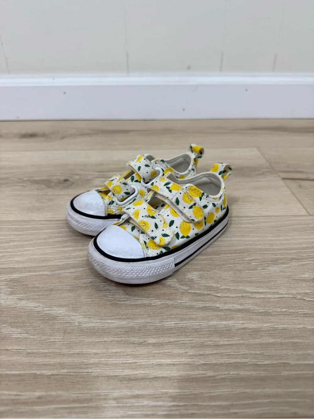 Converse Lemon Print Sneakers